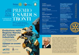 XIV Premio F. Sardus Tronti