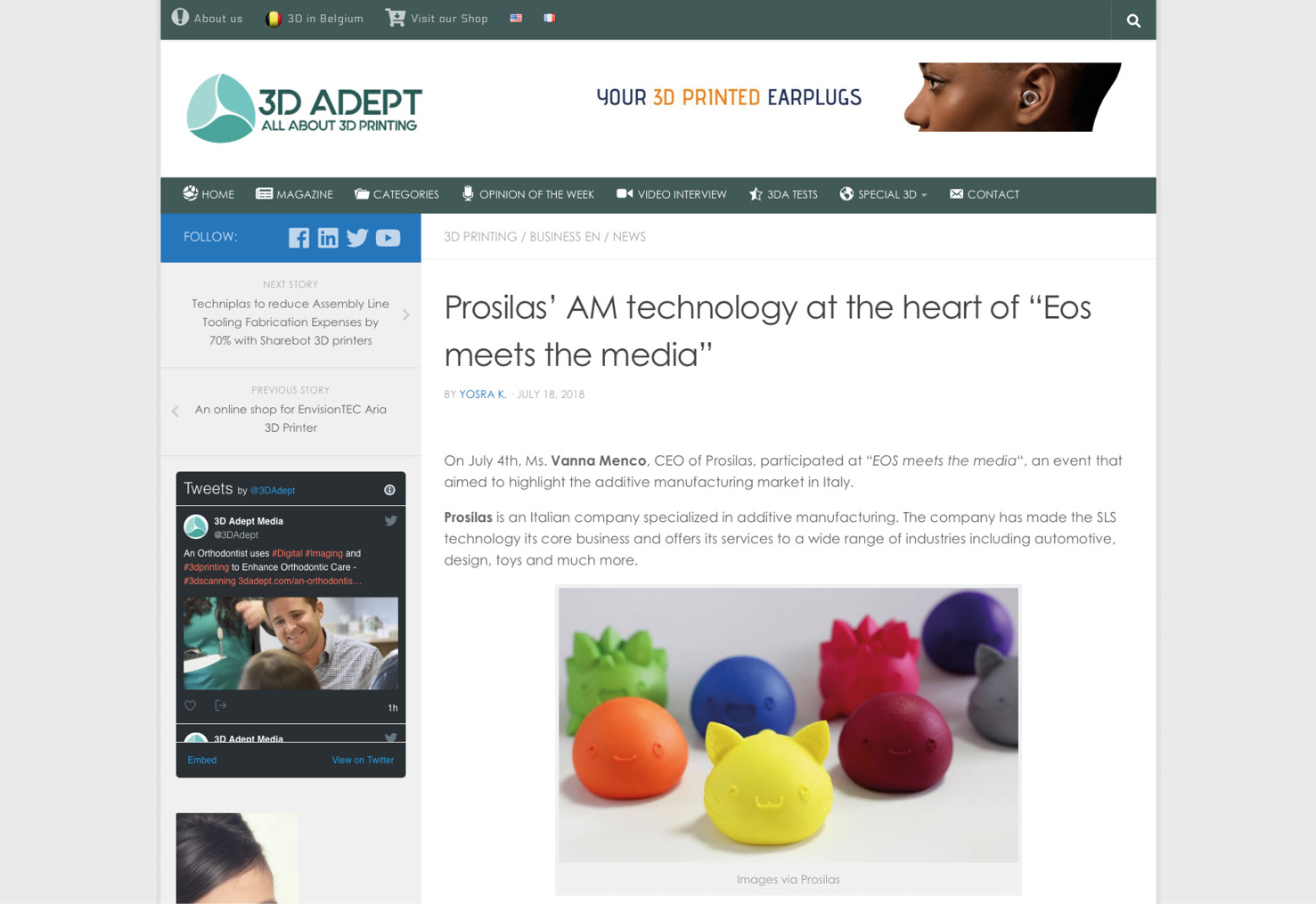 3D Adept talk about us