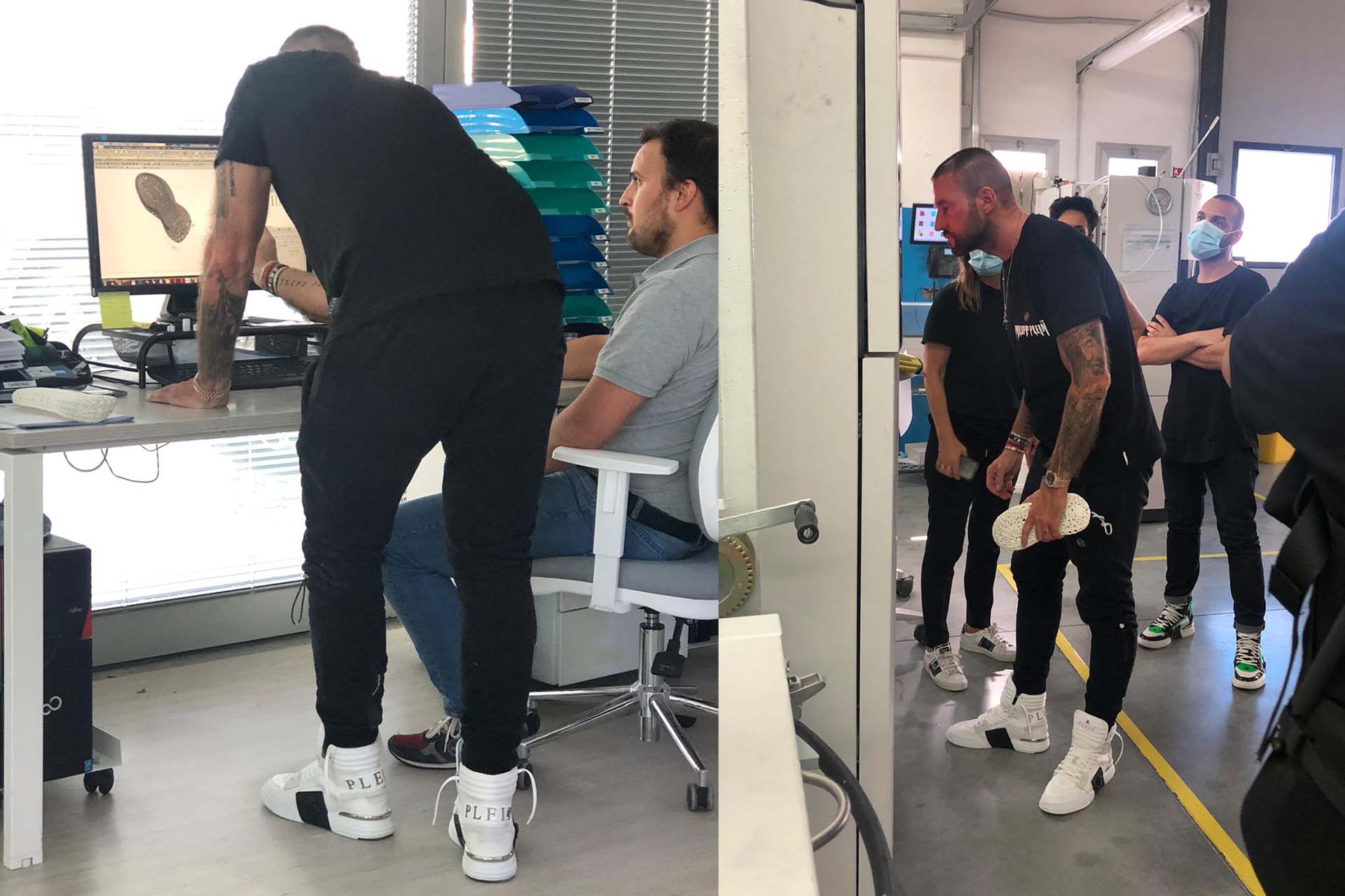 prosilas_philipp_plein_stampa_3d_al_lavoro