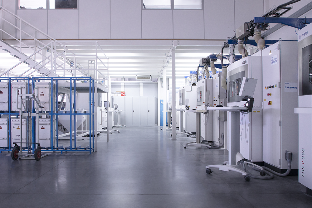 Prosilas - Prototal - Stampa 3D - manifattura additiva - sinterizzazione laser - macchine- p770 - grande capacità produttiva