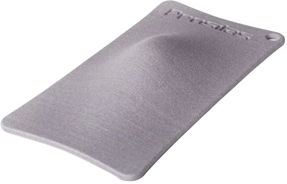 Prosilas_3dprinting_alumide Alumide : its unique properties, such as strength, rigidity, and good thermal conductivity, make it suitable for a wide range of sectors, including manufacturing, aerospace, and automotive industries